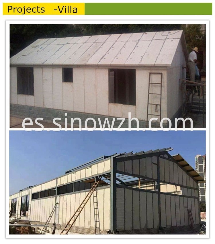 Foam Cement Board House